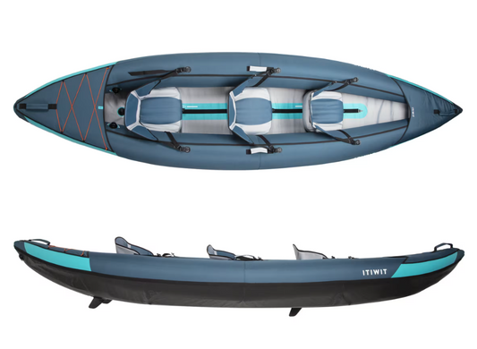 2-3 Person Inflatable Kayak Hire