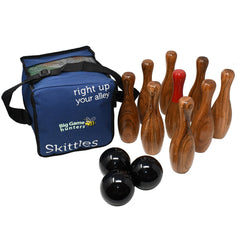 Premium Wooden Skittles Hire