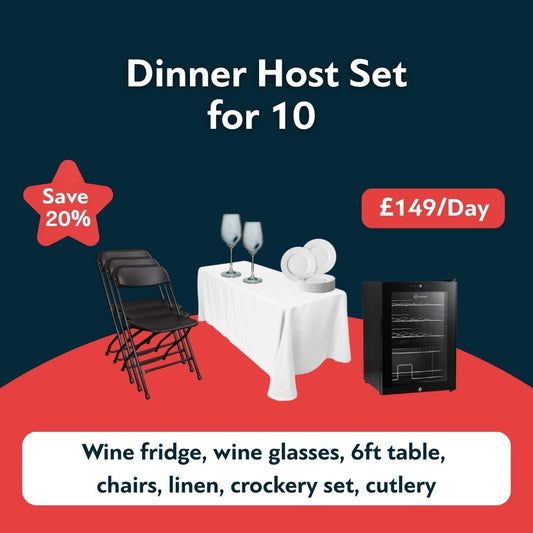 Dinner Host Bundle for 10 Hire