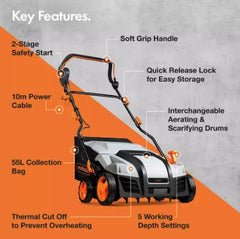 Lawn Scarifier Hire