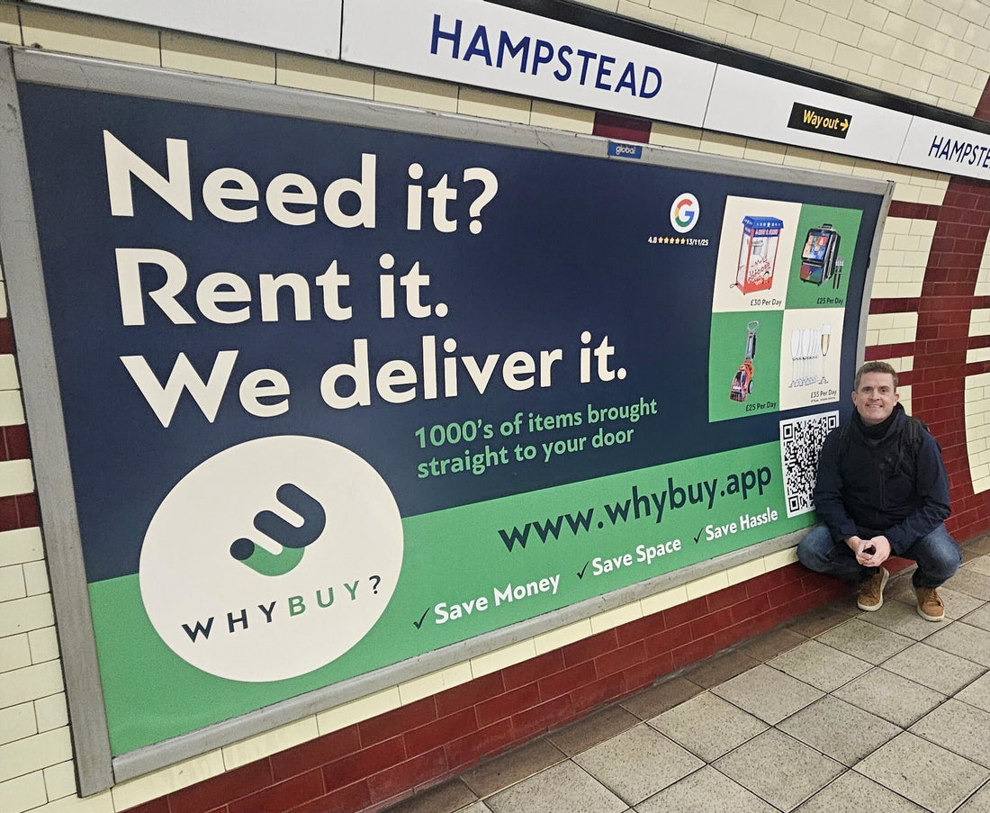 WhyBuy Goes Underground to spread the word