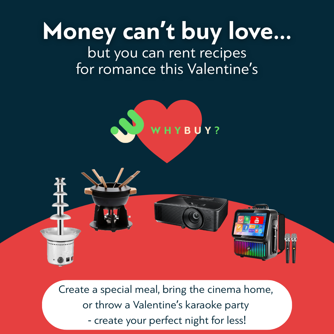 Money can't buy you love...but you can rent recipes for romance!