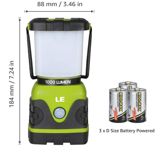 2 x Camping Lights