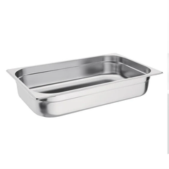 Stainless Steel 1/1 Gastronorm Tray 100mm