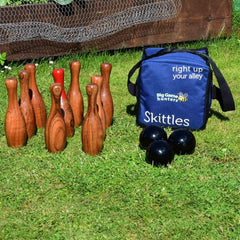 Premium Wooden Skittles Hire