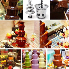 4 Tier Chocolate Fountain Hire