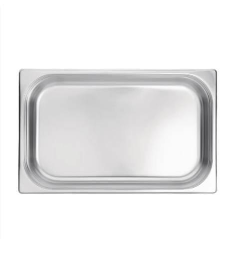 Stainless Steel 1/1 Gastronorm Tray 100mm