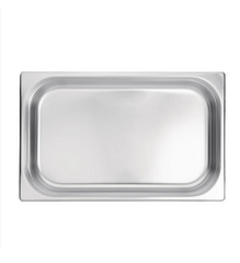 Stainless Steel 1/1 Gastronorm Tray 100mm