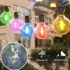 Professional Multi-Colour Outdoor Lights - 10m Strands Hire