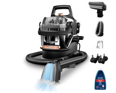 Upholstery & Mattress Steam Cleaner With Cleaning Solution (1L)