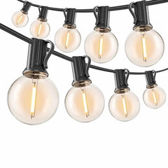 Professional Warm-White Outdoor Lights - 10m Strands Hire